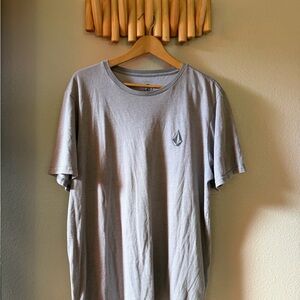 Volcom Heather Gray Short Sleeve Tee